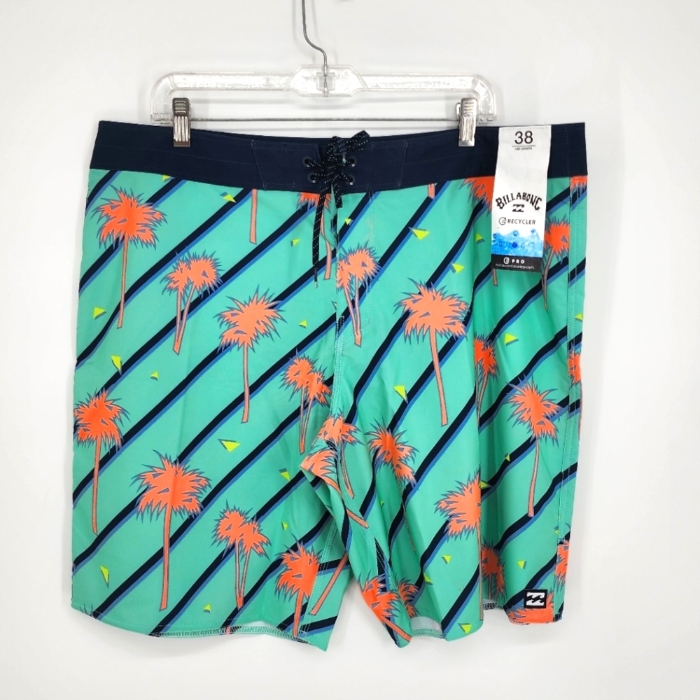 Billabong NWT Recycler Sundays Pro Performance Boardshorts 38